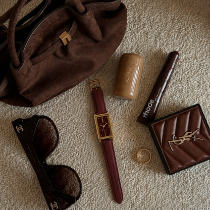 Montaigne Watch Burgundy | Balvem
