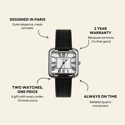 Concorde Watch Black | Balvem