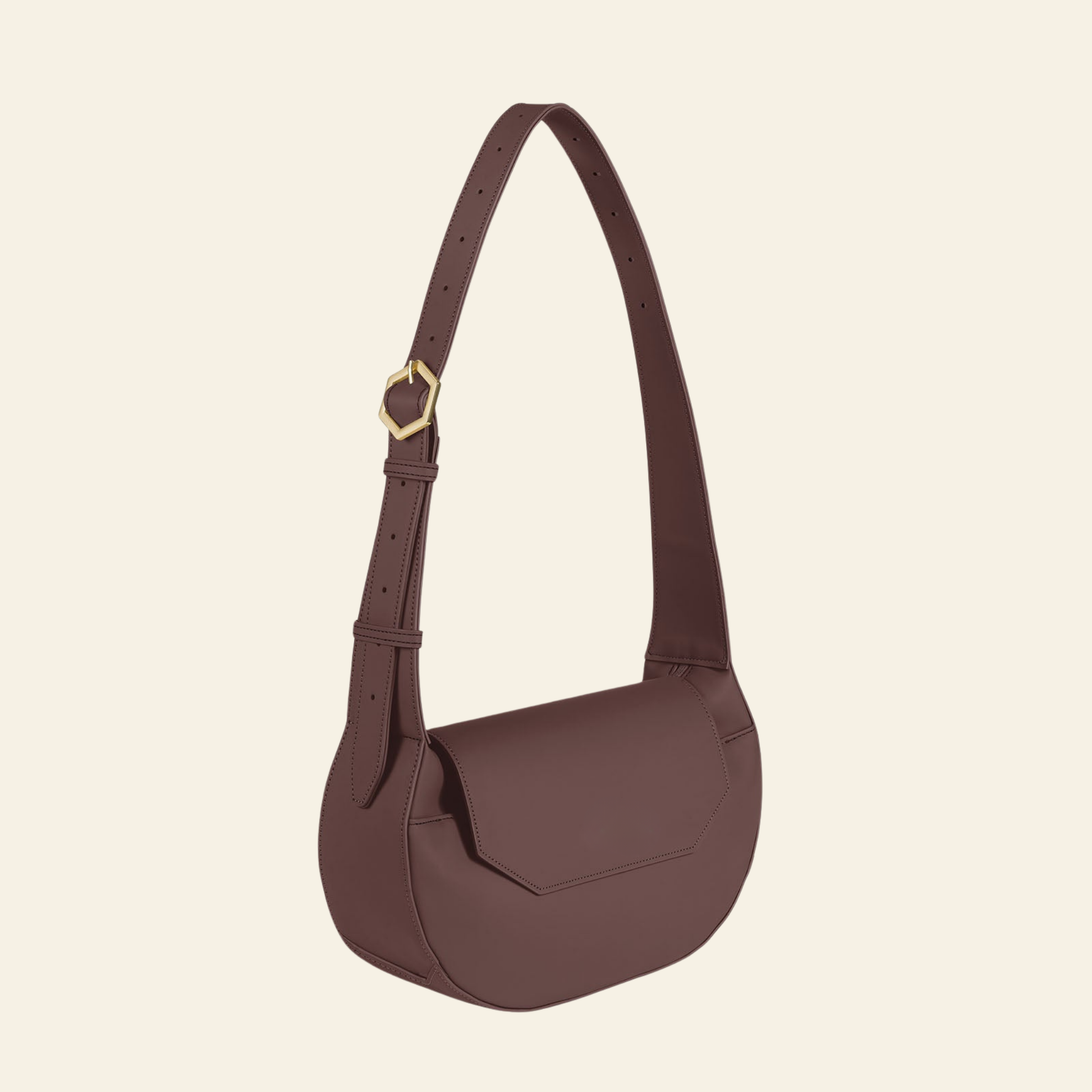 Crossbody Bag Dark Brown | Balvem