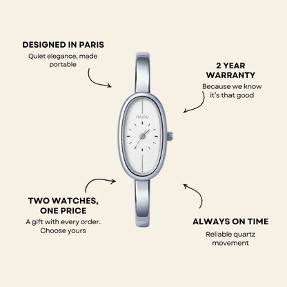 Passy Watch Silver | Balvem