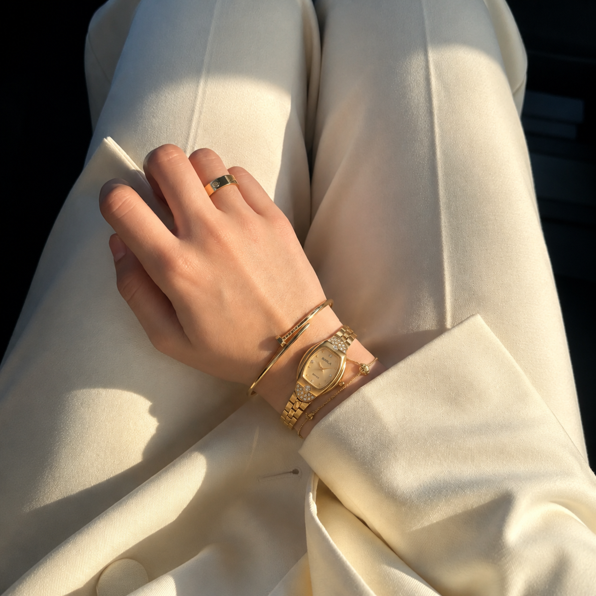 Trocadéro Watch Gold | Balvem