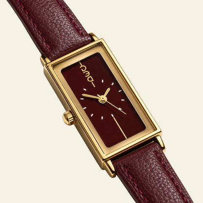 Montaigne Watch Burgundy | Balvem