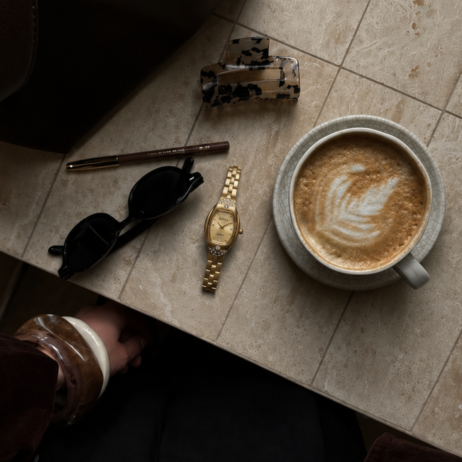Trocadéro Watch Gold | Balvem