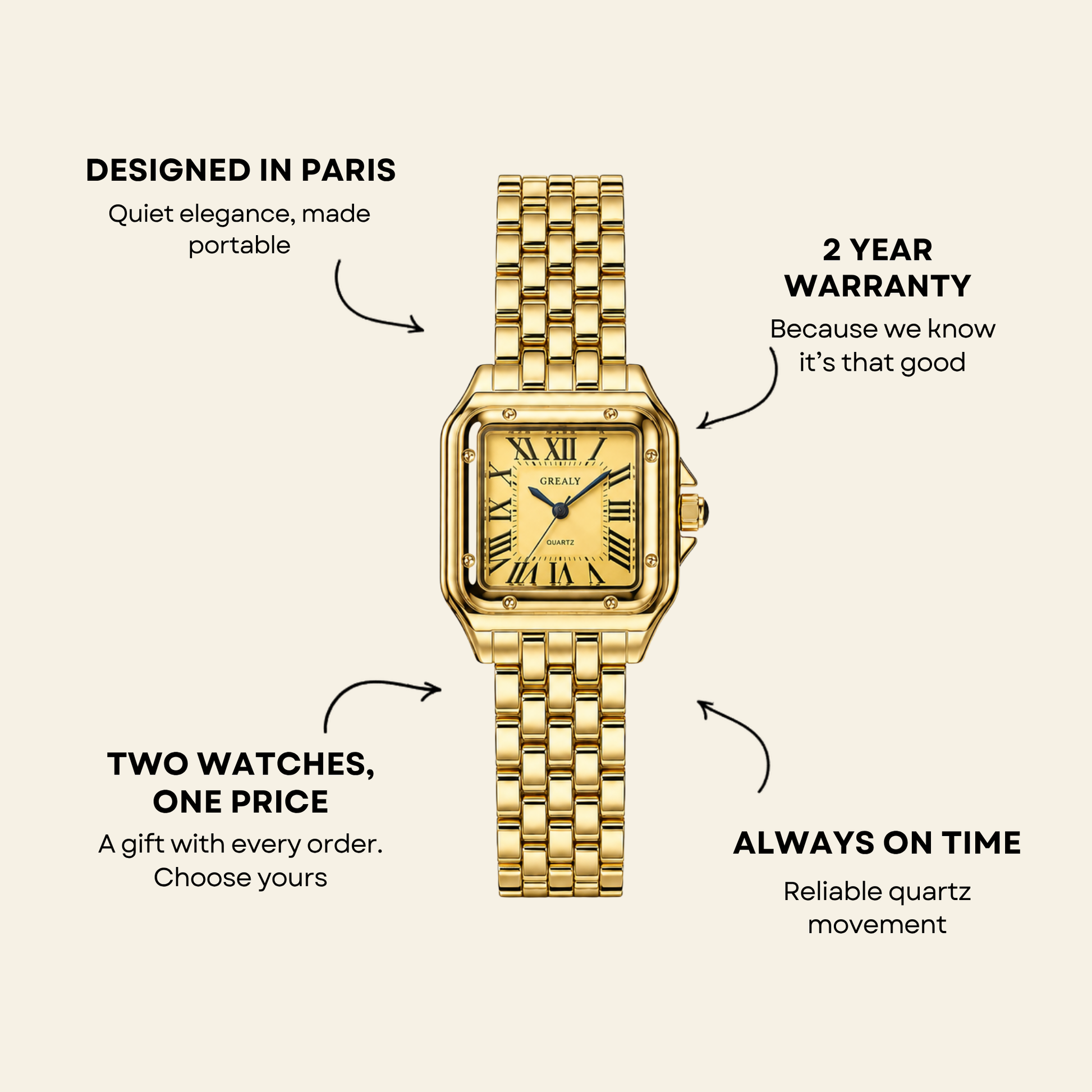 Le Marais Watch Soleil | Balvem