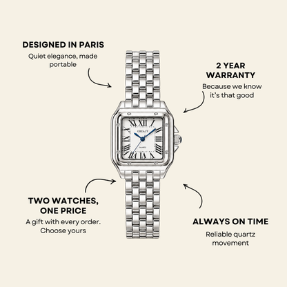 Le Marais Watch Argent | Balvem