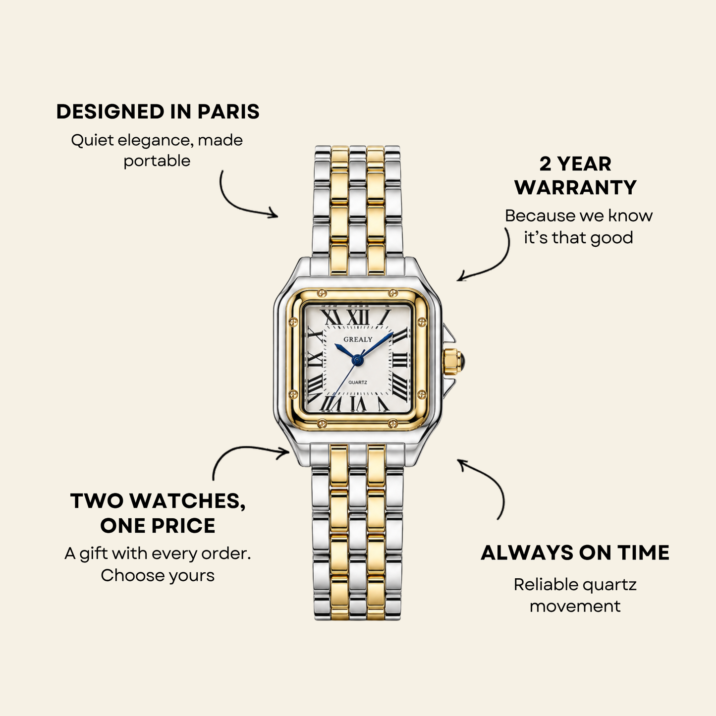 Le Marais Watch Aurore | Balvem