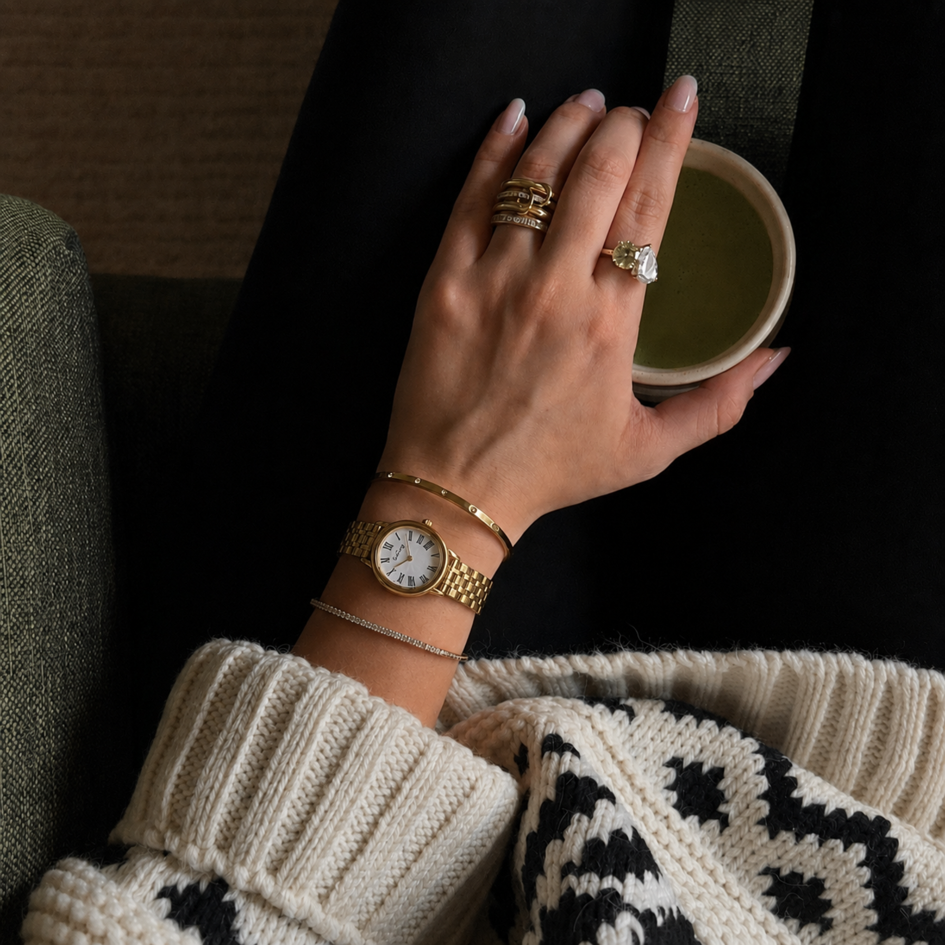 St-Germain Watch Gold | Balvem