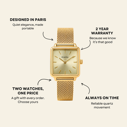 Trocadéro Watch Champagne | Balvem