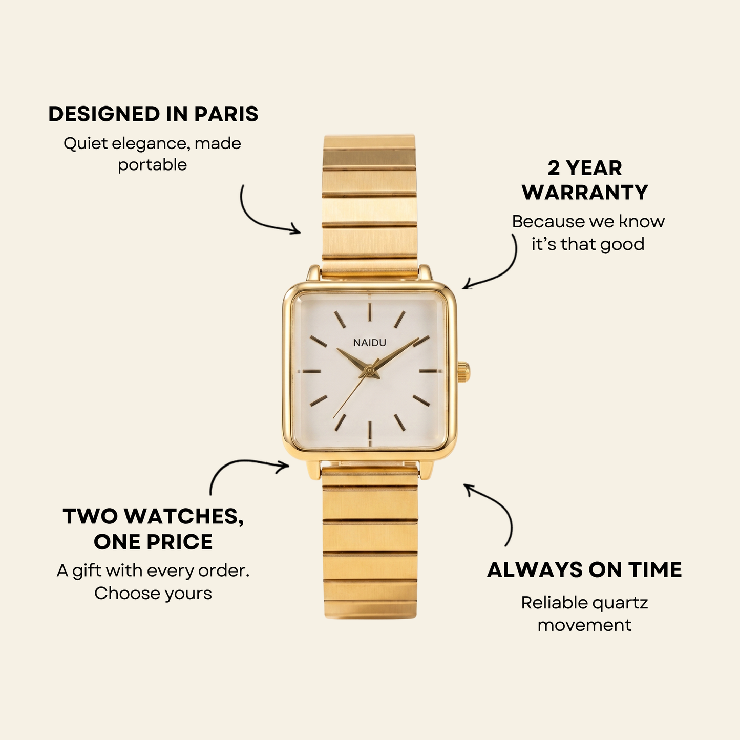 Le Marais Watch Blush | Balvem