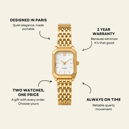 Le Marais Watch Gold | Balvem