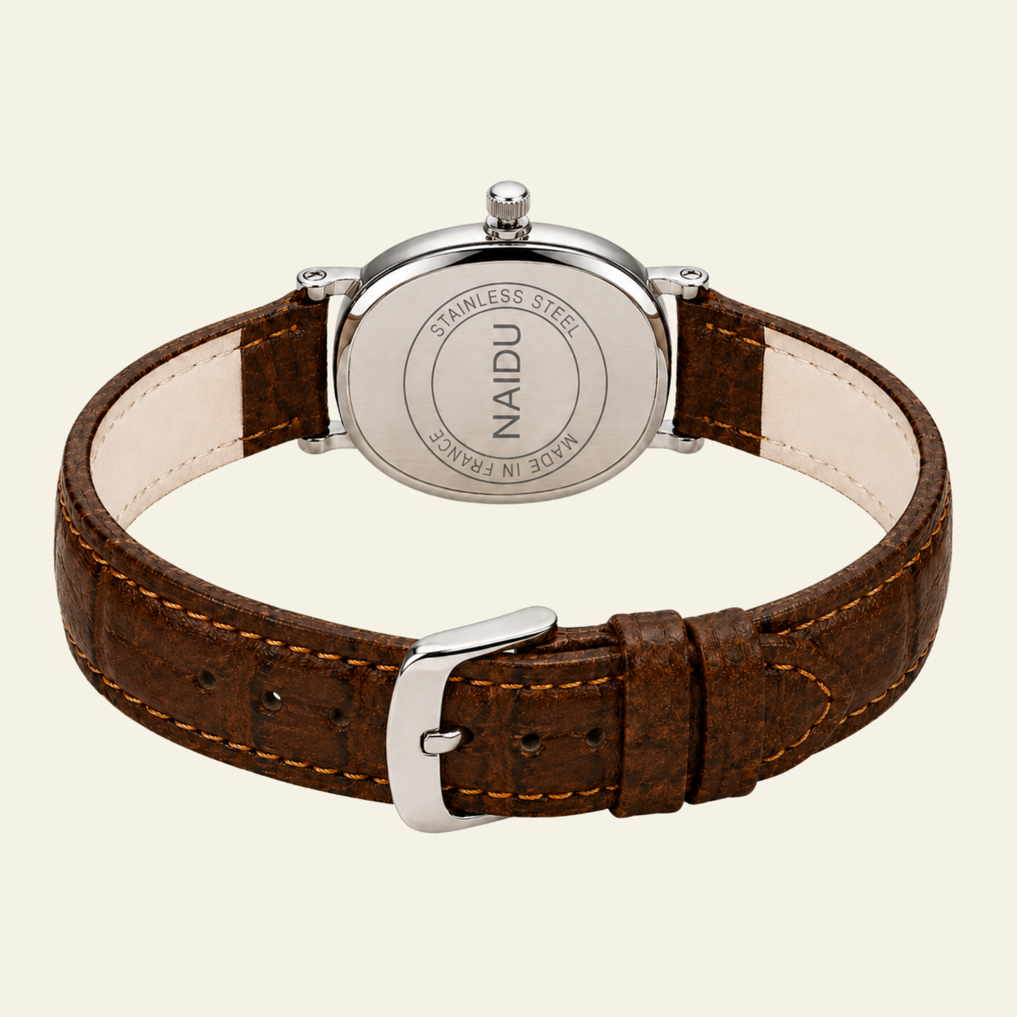 Madeleine Watch Cognac | Balvem