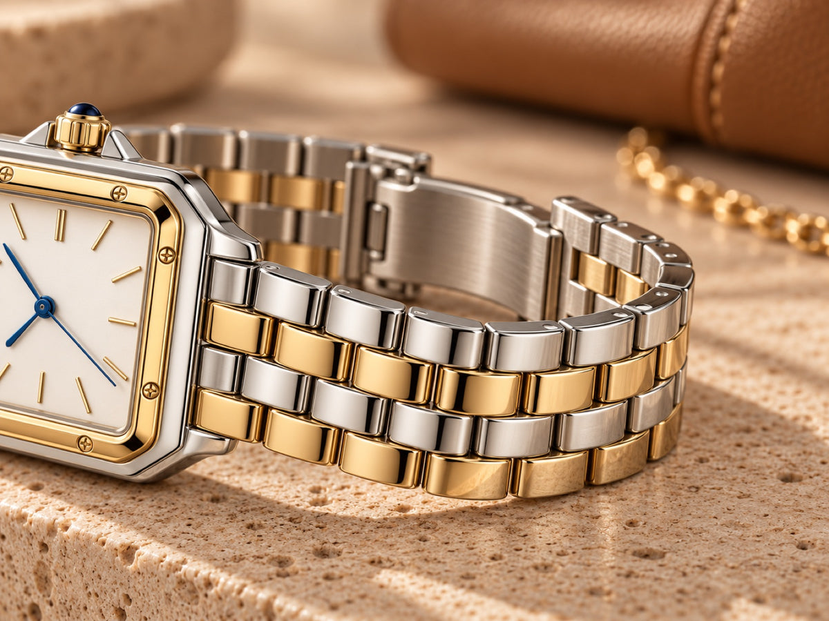 Women watch craftsmanship detail